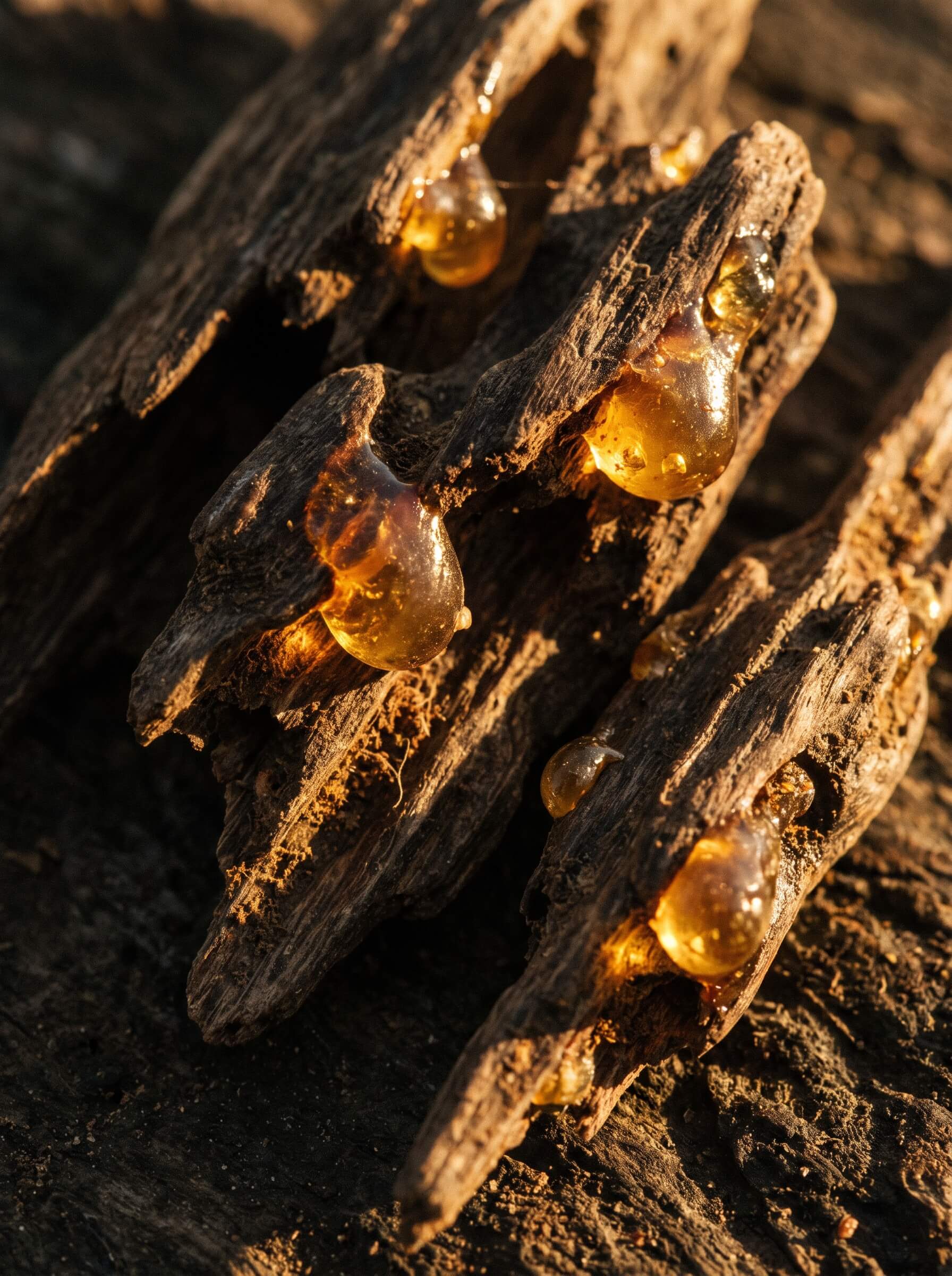 Amber Resin